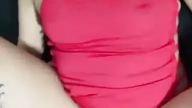 Hard pussy fucking and cumming on GF in HD sex