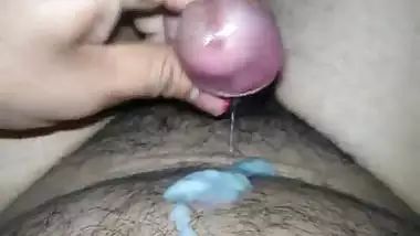 Home made hand job