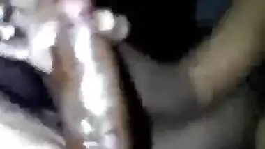 Indian sister Sucks My Wife's Pussy Juice Off My Cock