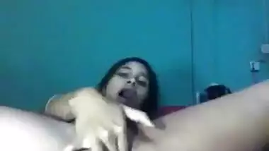 XXX masturbation is an integral part of weekend of skinny Desi teen