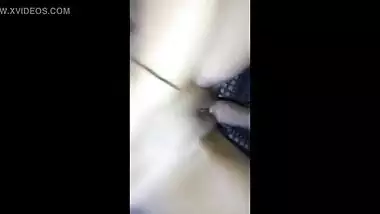 Shy desi girlfriend sex with butter in pussy