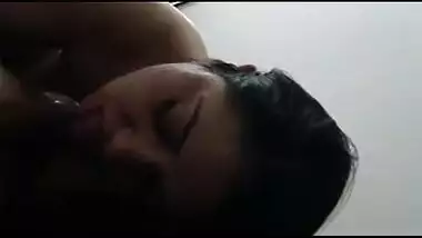 Desi Muslim college girl’s sloppy blowjob & hardcore