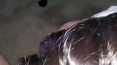 Sexy mature Indian girl giving erotic blowjob