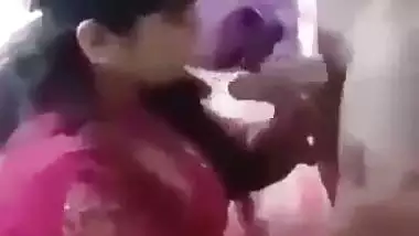 Desi milf gives an Indian blowjob to her husband’s friend