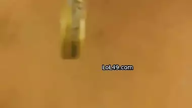 High clas paid escort girl in hotel room viral sex