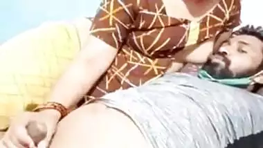 Indian maid breastfeeding house owner on cam for money